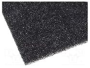 Spare part: filter; 5pcs; 122x122x9mm CLIFF