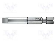 Screwdriver bit; slot; 4,0x0,8mm; Overall len: 70mm; PROFESSIONAL WIHA