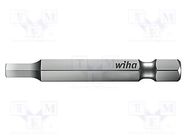 Screwdriver bit; hex key; HEX 3mm; Overall len: 50mm WIHA