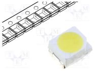 LED; SMD; 3528,PLCC2; white neutral; 1400÷2500mcd; 120°; 20mA WAH WANG HOLDING