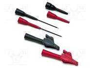 Kit of test probes; 3A; 300V; red and black FLUKE