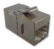 IN-LINE ADAPTER, RJ45 JACK-JACK, CAT6A