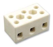 TERMINAL BLOCK, PWR DIST., 3POS, CERAMIC