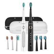 Sonic toothbrushes with head set and case FairyWill FW-507 (Black and white), FairyWill