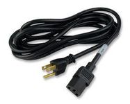 POWER CORD, NEMA/IEC, 3.05M, 15A