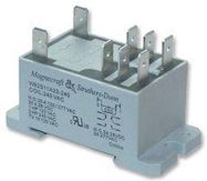 RELAY, DPDT, 250VAC, 28VDC, 30A