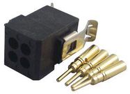 CONNECTOR, PLUG, 2MM, 4WAY