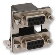 D SUB, DUAL, RECEPTACLE, RECEPTACLE, 9P