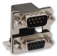 D SUB, DUAL, PLUG, RECEPTACLE, 9WAY