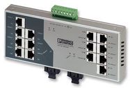 SWITCH, ETHERNET, 16 PORTS, 24V