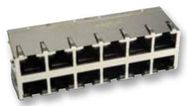 JACK, THT, GIGABIT, 8P8C, 12PORT