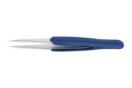 ESD TWEEZER, STRAIGHT/FLAT, 120MM