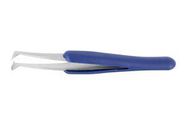 ESD TWEEZER, BENT/FLAT, 115MM