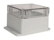 ENCLOSURE, WALL MOUNT, PC, GREY/CLEAR