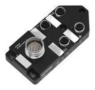 JUNCTION BLOCK, 4PORT M12, 8SIGNAL, IP67