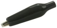 ALLIGATOR CLIP, MEDIUM, 8.6MM, BLACK