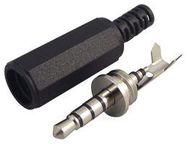 CONNECTOR, PHONO, 3.5MM, PLUG, 4POLE