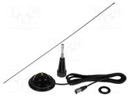 Antenna; CB; Farun JBA 252; 0.96m; 2dBi; 150W; magnet; Len: 4m; UHF FARUN