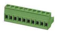 TERMINAL BLOCK, PLUGGABLE, 3POS, 12AWG