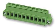 TERMINAL BLOCK, PLUGGABLE, 6POS, 12AWG