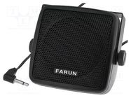 CB speaker; 5W; 8Ω; Len: 2m; 95x85x50mm FARUN