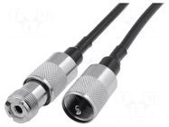 Extender; UHF socket,UHF plug; 3m 4CARMEDIA