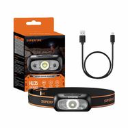 Headlight Superfire HL05-D, 110lm, USB, Superfire