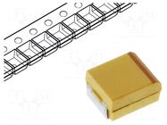 Capacitor: tantalum; 470uF; 6.3VDC; SMD; X; 2917; ±10%; -55÷125°C KEMET