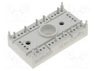 Module: thyristor; opposing x3; 1.2kV; 29A; T13; SEMITOP3; screw SEMIKRON DANFOSS