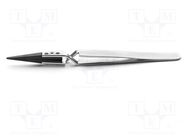 Tweezers; strong construction,replaceable tips; Blades: narrow IDEAL-TEK