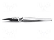 Tweezers; strong construction,replaceable tips; Blades: narrow IDEAL-TEK