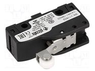 Microswitch SNAP ACTION; 6A/250VAC; 5A/24VDC; SPDT; ON-(ON); MK PIZZATO ELETTRICA