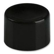 CAP, ROUND, BLACK, 5.08X3.94MM, FOR 8020