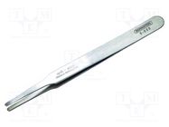 Tweezers; 120mm; Blade tip shape: rounded; Tipwidth: 2mm; 15g BERNSTEIN