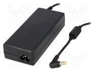 Power supply: switching; 19VDC; 3.42A; Out: 5,5/1,7; 65W; desktop AKYGA