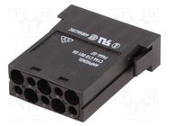 Connector: HDC; module; female; C146,heavy|mate M; PIN: 10; 400V AMPHENOL