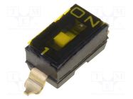 Switch: DIP-SWITCH; Poles number: 1; ON-OFF; 0.025A/24VDC; Pos: 2 OMRON Electronic Components