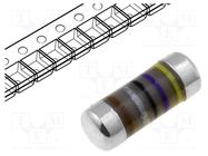 Resistor: thin film; SMD; 0207 MELF; 10Ω; 1W; ±1%; Ø2.2x5.8mm VISHAY