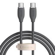 Baseus Jelly  cable USB-C to USB-C, 100W, 1,2m (black), Baseus