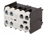 Auxiliary contacts; Leads: screw terminals; front; DILEM EATON ELECTRIC