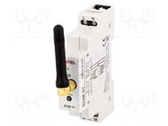 Receiver; for DIN rail mounting; 230VAC; relay NO / NC; 300m ZAMEL