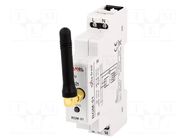 Receiver; for DIN rail mounting; 230VAC; relay NO / NC; 300m ZAMEL