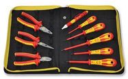 KIT, PLIERS/SCREWDRIVERS, PH, VDE, 11PC