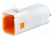 Connector: wire-board; socket; male; JWPF; PIN: 2; THT; -40÷85°C JST