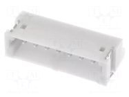 Connector: wire-board; socket; male; PIN: 7; ZH; 1A; 50V; horizontal JST