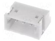 Connector: wire-board; socket; male; PIN: 3; ZH; 1A; 50V; horizontal JST