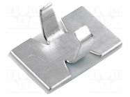 Cable clips; ØBundle : 6mm; W: 10.6mm; L: 16mm; H: 9.4mm FIX&FASTEN