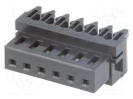 Connector: IDC; plug; female; NR; 2.5mm; PIN: 6; for cable; 250V; 2A JST