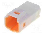 Connector: wire-board; socket; male; JWPF; PIN: 3; THT; -40÷85°C JST