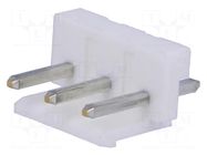 Connector: wire-board; socket; male; PIN: 3; 5mm; white JST
